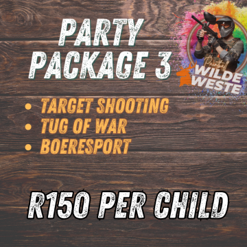 Party Package 3 p/child