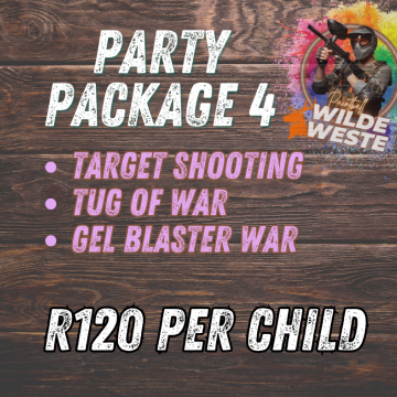 Party Package 4 p/child