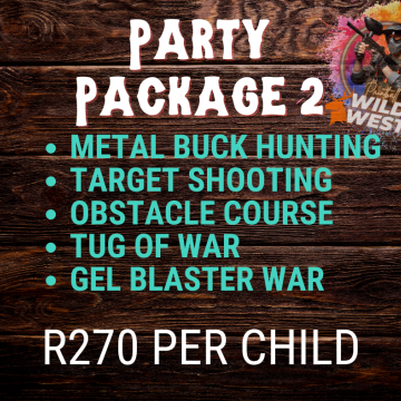 Party Package 2 p/child