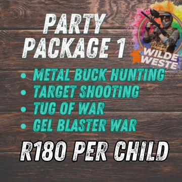 Party Package 1 p/child