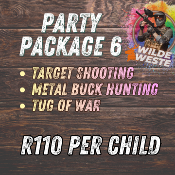 Party Package 6 p/child